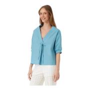 Blouses Manila Grace , Blue , Dames