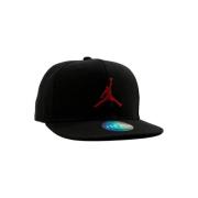 Zwarte Jumpman Snapback Pet Jordan , Black , Heren