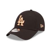 Zwarte Dodgers League Essential Pet New Era , Black , Heren