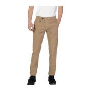 Skinny katoenen broek met elastaanmix Antony Morato , Beige , Heren