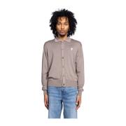 Ash Cardigan met Off-White Design Ami Paris , Gray , Heren