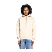 Geëmbosseerde hoodie in gemberkleur Ami Paris , Beige , Heren