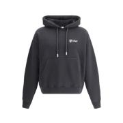 Script Skate Hoodie Off White , Black , Heren