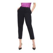 Gabardine Broek - Marina Pennyblack , Blue , Dames