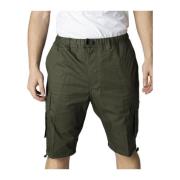 Katoenen Bermuda Shorts Collectie voor Mannen Antony Morato , Green , ...