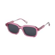 Multicolor Acetaat Zonnebril Roze Grijs Zadig & Voltaire , Pink , Dame...