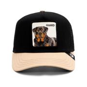 Zwarte Rottweiler Waakhond Trucker Pet Goorin Bros , Black , Heren