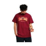 Rode Truck T-shirt Thrasher , Red , Heren