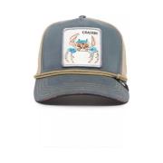 Blauwe Krab Truckerpet Goorin Bros , Blue , Heren