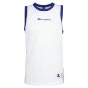 Straat Basketbal Tank Top Champion , White , Heren