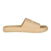 Zachte Sandaal Slip Slide Champion , Beige , Heren