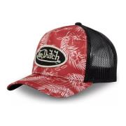 Rode Blad Trucker Cap VON Dutch , Red , Heren