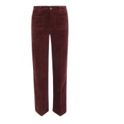 Donker Oxblood Jeans voor Vrouwen Paige , Red , Dames