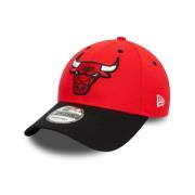 Rode Bulls Side Patch Pet New Era , Red , Heren