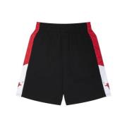 Zwarte Bulls NBA Mesh Shorts New Era , Black , Heren