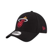 Miami Heat The League Pet Zwart New Era , Black , Heren