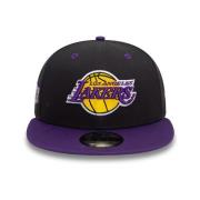 Zwarte Lakers Teamkleur Pet New Era , Black , Heren