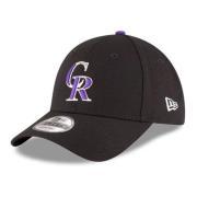 Zwarte Colorado Rockies The League Pet New Era , Black , Heren