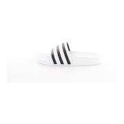 Stijlvolle Unisex Sliders in Zwart en Wit Adidas Originals , White , U...