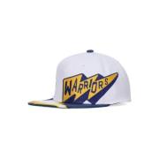 Witte Golden State Fastime Snapback Pet Mitchell & Ness , Multicolor ,...