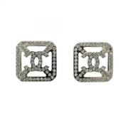 Pre-owned Metal chanel-jewelry Chanel Vintage , Gray , Dames