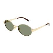 Stijlvolle Zwarte Leren Schoudertas Saint Laurent , Green , Unisex