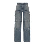 Jeans met zakken Balenciaga , Blue , Dames