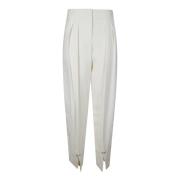 Stijlvolle Broek met Stijl Pa0448 Mugler , Beige , Dames