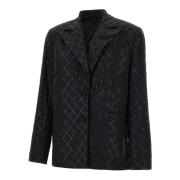 Zwarte Pailletten Blazer Rotate Birger Christensen , Black , Dames