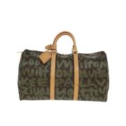 Pre-owned Canvas louis-vuitton-bags Louis Vuitton Vintage , Brown , Da...