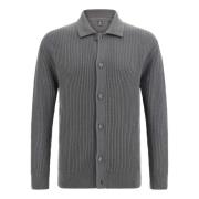 Gebreide Cardigan Boggi Milano , Gray , Heren