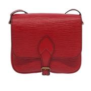 Pre-owned Leather louis-vuitton-bags Louis Vuitton Vintage , Red , Dam...