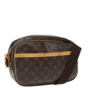 Pre-owned Canvas louis-vuitton-bags Louis Vuitton Vintage , Brown , Da...