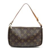 Pre-owned Canvas louis-vuitton-bags Louis Vuitton Vintage , Brown , Da...