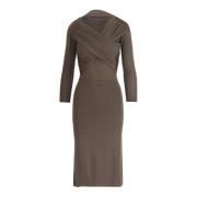 Elegante Jurken Collectie Patou , Brown , Dames