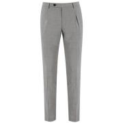 Slim Fit Herenbroek Italië Berwich , Gray , Heren