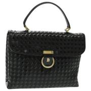 Pre-owned Leather handbags Bally Pre-owned , Black , Dames