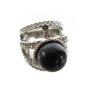 Pre-owned Metal chanel-jewelry Chanel Vintage , Black , Dames