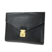 Pre-owned Leather louis-vuitton-bags Louis Vuitton Vintage , Black , D...