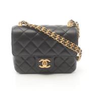 Pre-owned Fabric chanel-bags Chanel Vintage , Black , Dames