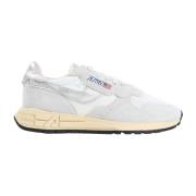 Lage Reelwind Sneakers in Wit Zilver Autry , White , Dames