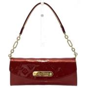 Pre-owned Leather louis-vuitton-bags Louis Vuitton Vintage , Red , Dam...