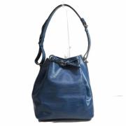 Pre-owned Leather louis-vuitton-bags Louis Vuitton Vintage , Blue , Da...