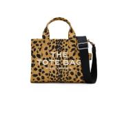 Dierenprint Kleine Canvas Tas Marc Jacobs , Multicolor , Dames