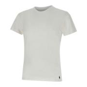 Witte Heren Tweedelig Stijlvol Shirt Polo Ralph Lauren , White , Heren