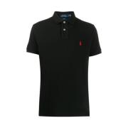 Polo Shirt met Geborduurd Logo Ralph Lauren , Black , Heren