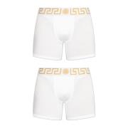 Twee-pack boxershorts Versace , White , Heren