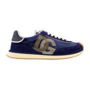 Lage Sneakers voor Heren Dolce & Gabbana , Blue , Heren