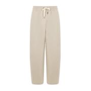 Beige Technische Katoenen Joggingbroek Brunello Cucinelli , Beige , Da...