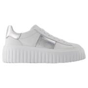 Leather sneakers Hogan , White , Dames